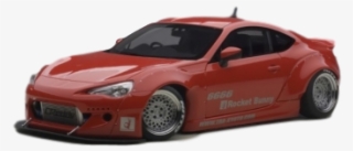 Rocket Bunny - 1/18 Autoart Toyota 86 Red/silver Rocket Bunny #5340193
