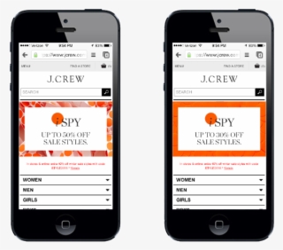 J - Crew - I Spy - Dashboard On Mobile Device #5341752