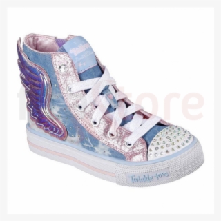 Tennis Skechers - Skechers Girls Twinkle Toes Shuffles #5341919
