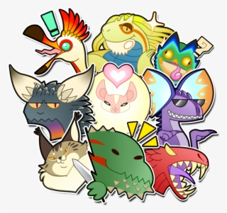 Monster Hunter Sticker Pack By Daiz0 - Monster Hunter #5342089