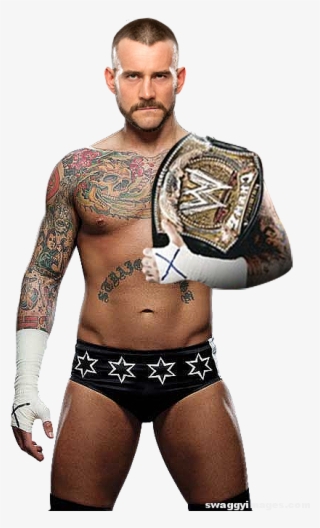 Cm Punk Wwe Champion - Cm Punk Wwe 2017 #5342522