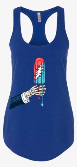 Grateful Dead Rocket Pop Women's French Terry Racerback - Rocket #5342574