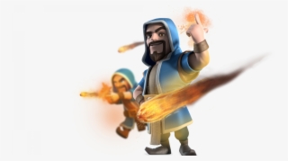 Clash Royale Wizard Clipart Clash Royale Clash Of Clans - Clash Of Clans Wizard Png #5349659