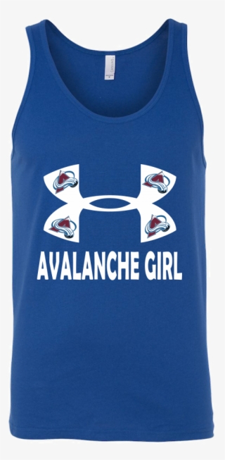 Nhl Colorado Avalanche Girl Under Armour Hockey Shirt #5349716