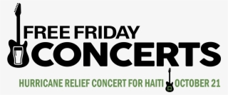 Oss Free Friday Concerts Logo Special - Graphics #5349928
