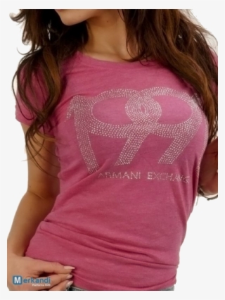 Majica Armani Exchange Pink - Girl #5350482
