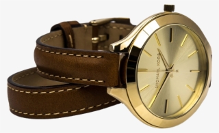 Michael Kors Women's Mk2256 Runway Brown Watch - Michael Kors Slim Runway #5351614