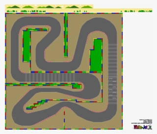 Click For Full Sized Image Mario Circuit 4 - Super Mario Kart Mario Circuit 4 #5351622