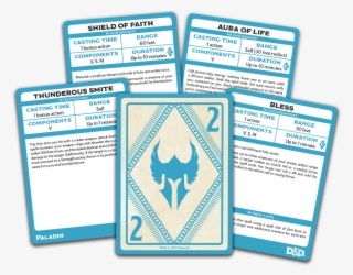 Paladin - D&d Spellbook Cards Paladin Deck #5352889