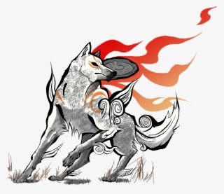 Feral Okami - Sticker #5358438