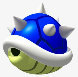 N64 Blue Shell - Mario Kart Red Turtle #5359417