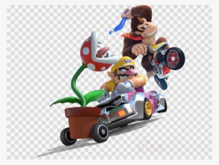 Lb International Rmk2728scs Mario Kart 8 Peel Clipart - Mario Kart 8 Deluxe Wario #5359655