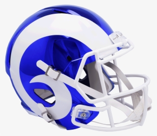 La Rams Chrome Helmet #5360493