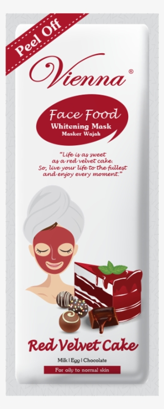Vienna Face Food Red Velvet - Vienna Face Food Whitening Mask #5360853