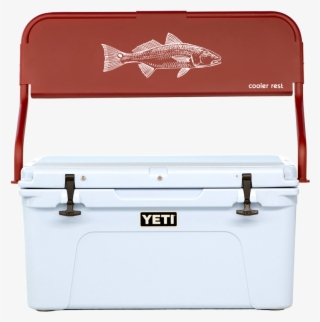 Cooler Rest Redfish On Yeti Cooler 2 - Yeti Tundra 45 Cooler - Seafoam Green #5361559