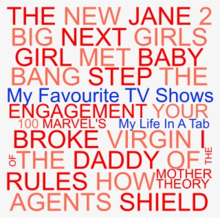 My Favourite Tv Shows #5362436