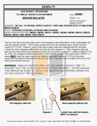 Pdf For Dewalt Other D51845 Framing Nailer Manual - Nail Gun #5363674