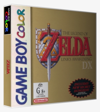Gameboy Color Legend Of Zelda Links Awakening Dx Game #5364717