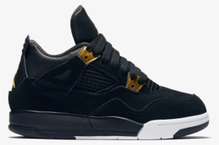 Air Jordan 4 Retro 'royalty' Ps - Jordan Retro 4 - Boys Preschool Basketball Shoes Black/gold/white #5367837