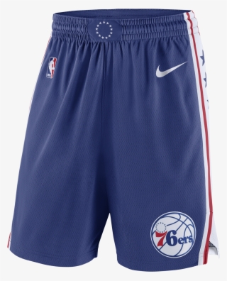 Philadelphia 76ers Men's Icon Swingman Shorts By Nike - Philadelphia 76ers Shorts #5368980