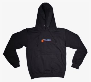 Image Of Embroidered Flame Logo Hoodie Black - If You Re Reading This It's The Sign Of The Times #5369218