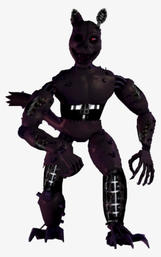 Withered Monster Cat Fnaf Fnac3 Fnaf2 Freetoedit - Five Nights At Candy's 3 Monster Cat #5369535