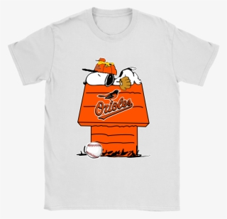 Baltimore Orioles Snoopy And Woodstock Resting Together - Snoopy House Shirt #5369922