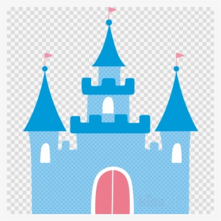 Blue Prince Castle Printable Clipart Disney Princess - Castelo Da Cinderela Em Png #5370538