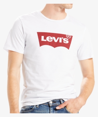 Levis Shirt Weiss S/s Batwing Frontansicht #5370923