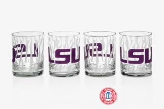 Lsu Stripes Glasses #5371539