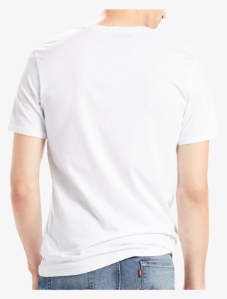 Levis Shirt Weiss S/s Batwing Rückansicht - Levi Strauss & Co. #5371545