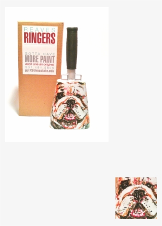 Hand-painted Cowbell By An Amazing Student Artist - Mississippi State University #5371549