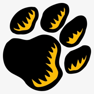Pioneer Elementary Schoolhome Of The Pioneer Panthers - Panther Paw Prints Clip Art #5372670
