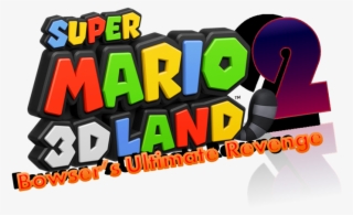 Sm3dl2 2nd Logo - Super Mario 3d Land Logo #5373001