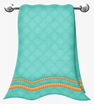 B *✿* Squeakyclean, Teal Bath Towels, House Clipart, - Hanging Towel Clip Art #5375779