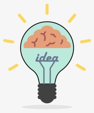 Cartoon With Beautiful Bulb Light Electricity Gallery - Brain Light Bulb Png Art #5376062