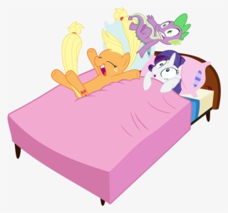 Vector Royalty Free Stock Applejack Bed Happy Hundreds - Sleep #5377058