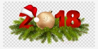 2018 Christmas Png Clipart Christmas Day Clip Art - Urari De Anul Nou 2018 #5377701