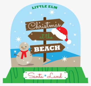 Tropical Christmas Png Clipart Free Stock - Little Elm Park Christmas #5378064