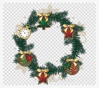 Christmas Ornament Clipart Christmas Ornament Christmas - Christmas Wreath Png Transparent #5378171