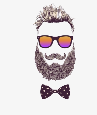 Bearded Photography Illustration Royalty-free Hipster - 우리 몸은 아직 원시시대 #5378539