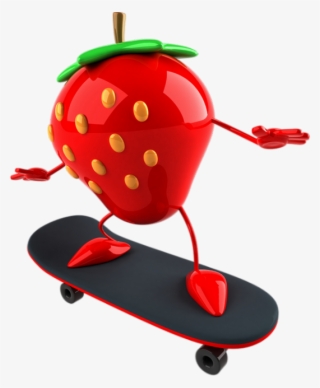 Fraise Png, Humour - Funny Fruit #5379478