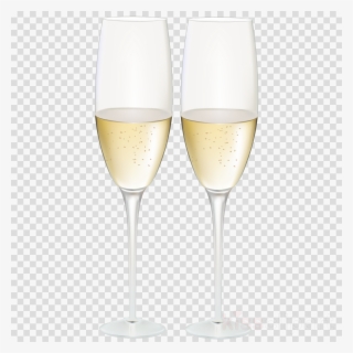 Champagne Stemware Clipart White Wine Wine Glass Champagne - Transparent Background Pumpkin Clipart #5380437