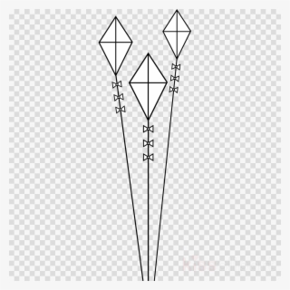 Outline Image Of Kites Clipart Kite Clip Art - Clip Art #5381637