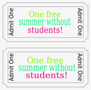 Movie Ticket Clip Art - Admit One Ticket Template #5382441