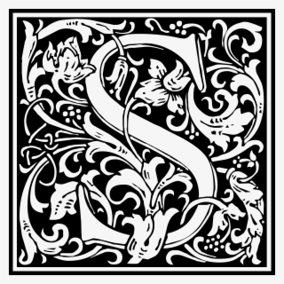 Big Image - William Morris Letter S #5383645
