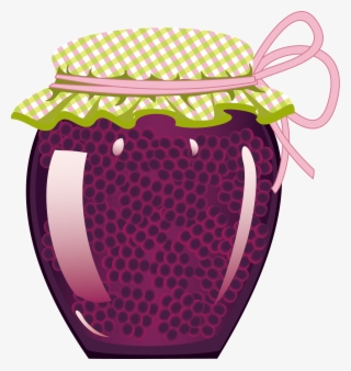 Picture Marmalade Fruit Preserves Clip Art Cartoon - Pot De Confiture Png #5384042