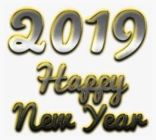 2019 Happy New Year Png Clipart - Portable Network Graphics #5386497