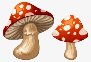 Mushrooms Png Clip Art - Clip Art #5387526
