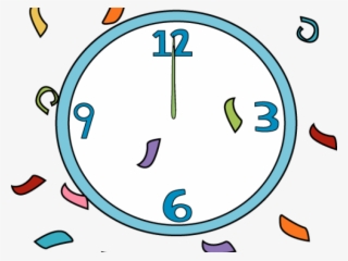 Clock Clipart New Year #5387681